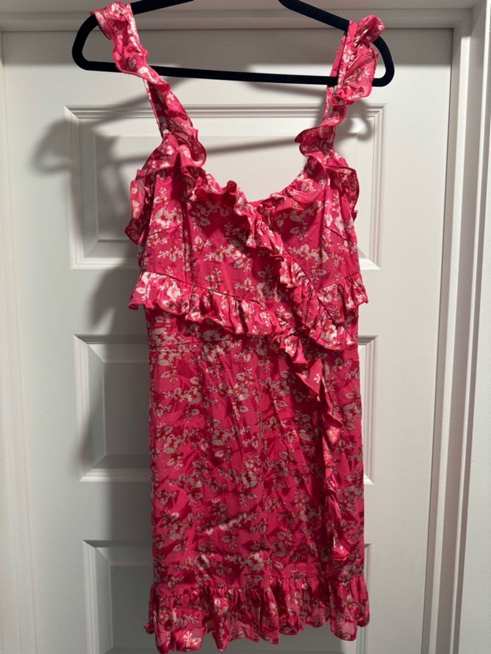 French Connection Ruffle Cocktail Dress